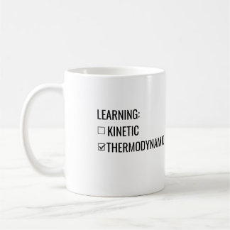 Café Taza de Aprendizaje Cinético no Termodinámico