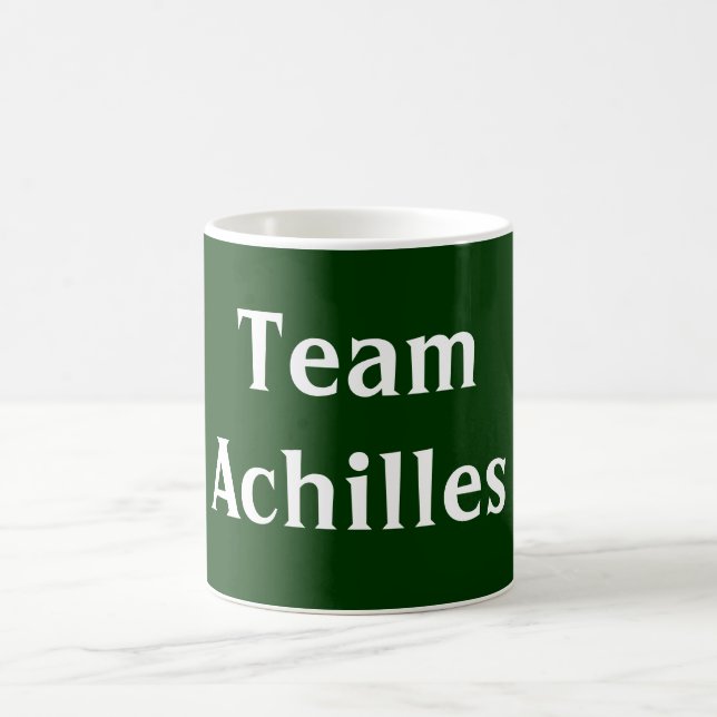 Café Taza de Aquiles del equipo (Centro)
