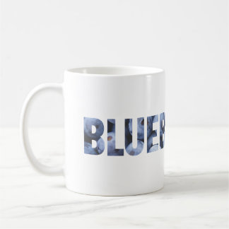 Café taza de arándanos 