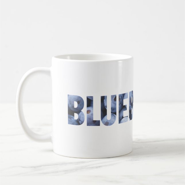 Café taza de arándanos  (Izquierda)