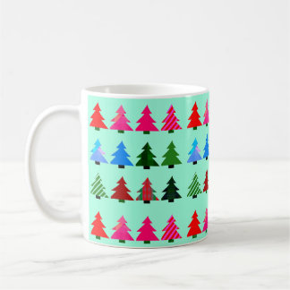 Café taza de árbol de Navidad 