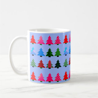 Café taza de árbol de Navidad 