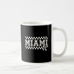 Café Taza de arco de coqueta de tablero de ajedrez cole