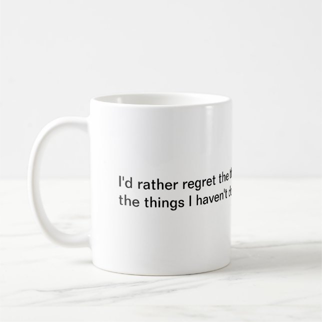 Café Taza de Arrepentimiento (Izquierda)