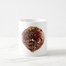 Taza de arte Balinés Barong