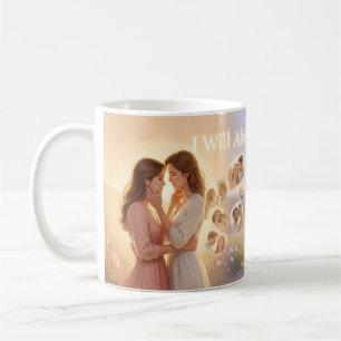 Café Taza de arte de adiós eterno siempre te amo