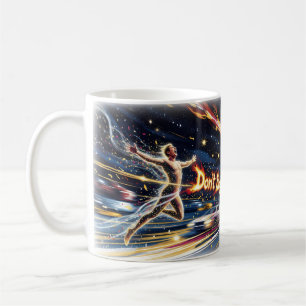 Café Taza de arte de energía cósmica Don't Stop Me Now