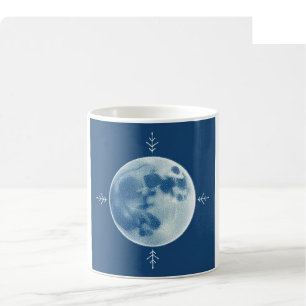 Café Taza de arte de línea de Navidad - Helado y platea