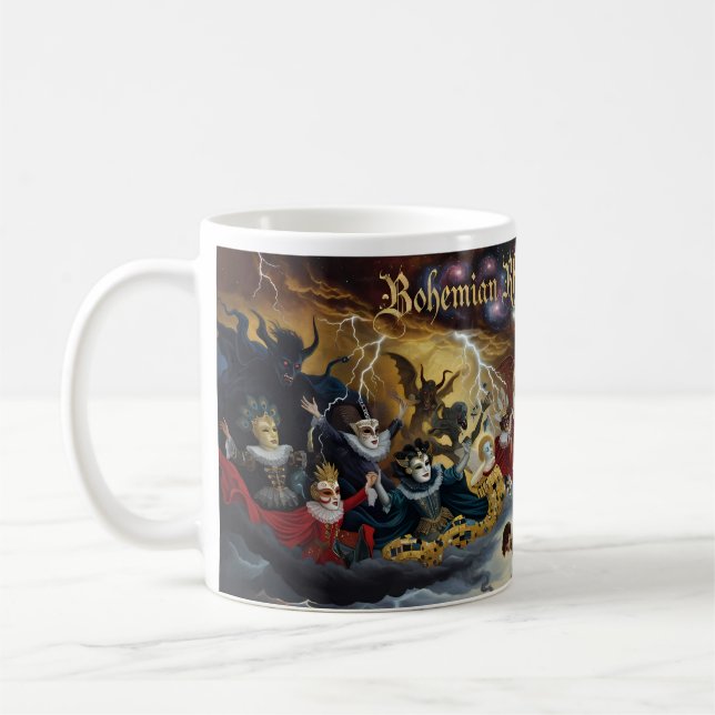 Café Taza de arte de ópera celestial Rhapsody bohemia (Izquierda)