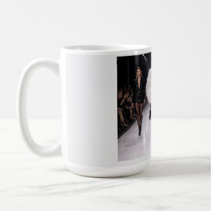 Café Taza de arte de pasarela de moda
