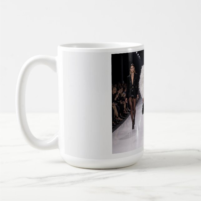 Café Taza de arte de pasarela de moda (Izquierda)