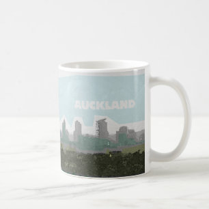 Café Taza de arte del horizonte de Auckland