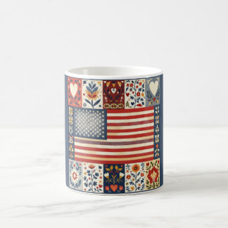 Café Taza de Arte Folclórico Americano