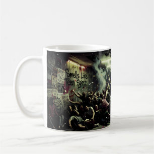 Café Taza de arte grunge Riot de sótano Teen Spirit