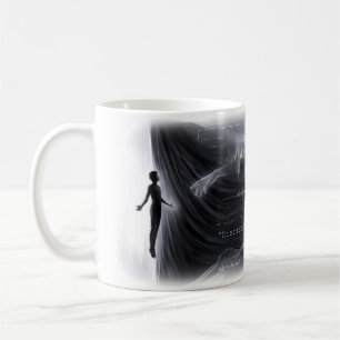 Café Taza de arte oscuro surrealista - Desorden