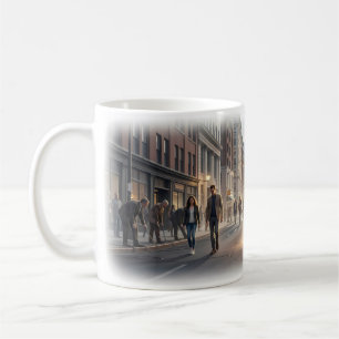 Café Taza de arte Sinfonía Callejera de Ciudad de Silen