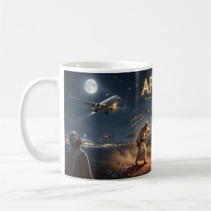 Café Taza de arte Viaje Ancestral África bajo la luz de