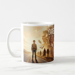 Café Taza de arte visión de viaje tormentoso sueña