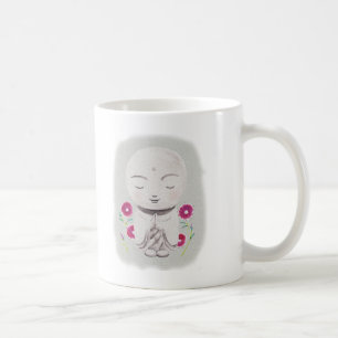 Café Taza de Arte Zen Japonés Jizo Pequeño Buda Japonés