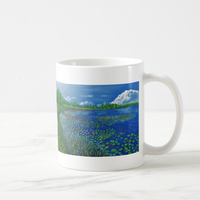 Café Taza de Artemesia del lago (Derecha)
