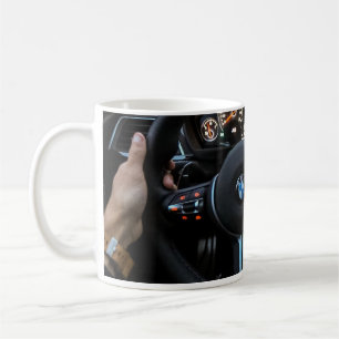 Café taza de asa de coche BMW