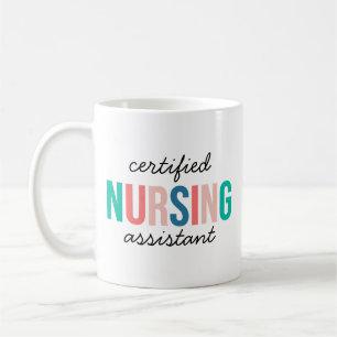 Café Taza de asistente de enfermería certificado, regal
