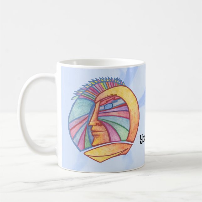 Café Taza de astronauta alienígena (Izquierda)