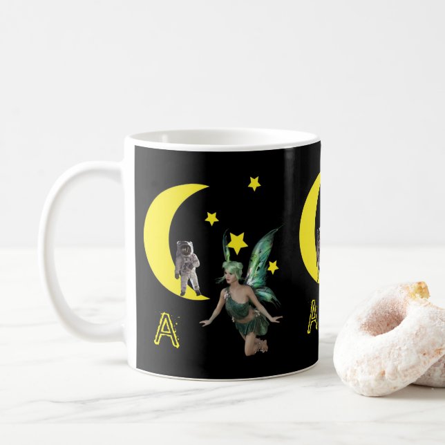 Café Taza de Astronauta Hada (Con donut)