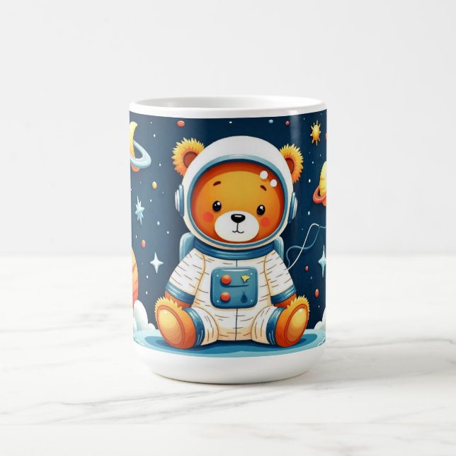 Café Taza de Astronauta Teddy Acogedor (Centro)
