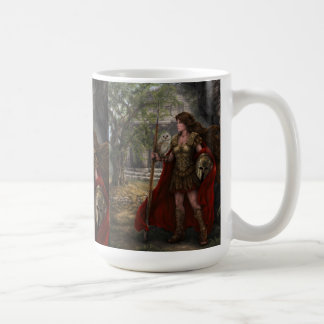 Café Taza de Athena de la diosa del artista Lindsay