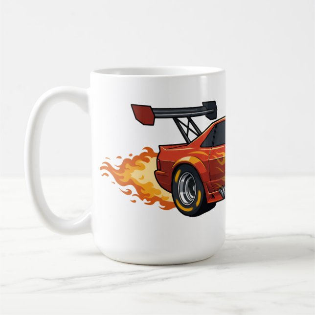 Café taza de auto (Izquierda)