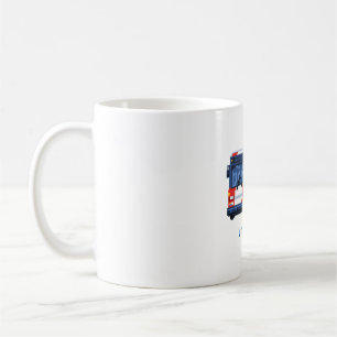 Café Taza de autobús de 8 bits