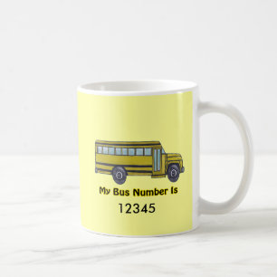 Café Taza de Autobús Escolar