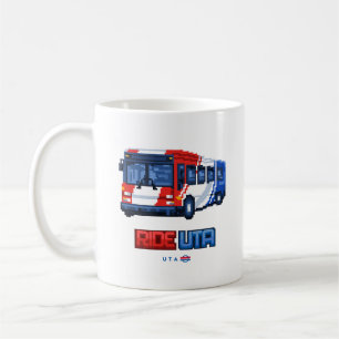 Café Taza de autobús UTA de 8 bits