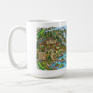 Café Taza de aventura de camping en Pickle World