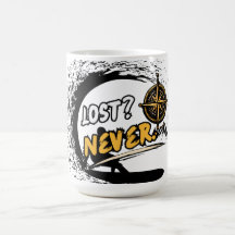 Taza de Aventura Never Lost