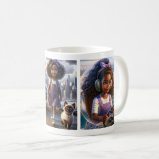Café Taza de Aventura Panola & Gata | Imaginación, Amig