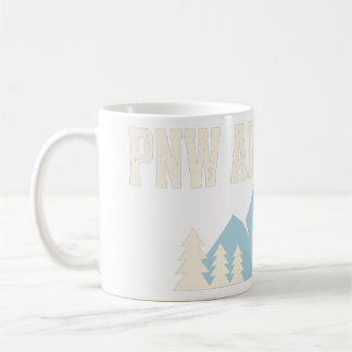 Café Taza de aventura PNW | Camiseta de montaña PNW