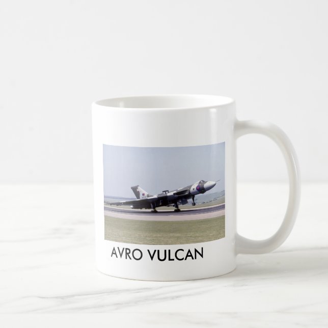 Café Taza de Avro Vulcan XH558 (Derecha)