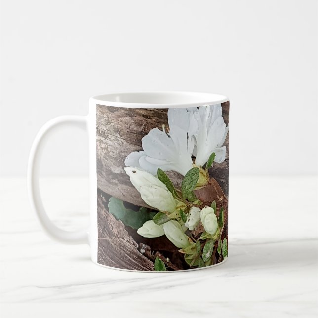 Café Taza de Azalea Blanca (Izquierda)