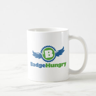 Café Taza de BadgeHungry "B que vuela"
