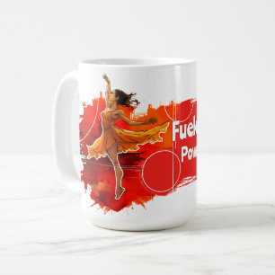 Café Taza de baile Balletcore – Energía de gracia y ten