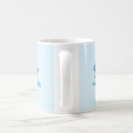 Café Taza de ballena del océano linda