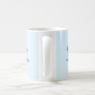 Café Taza de ballena del océano linda