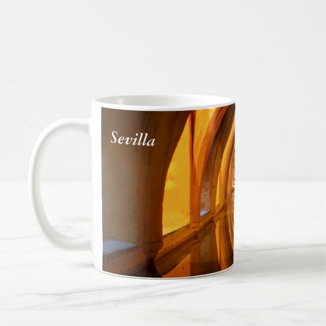 Café Taza de "Baños del Real Alcázar" (Izquierda)