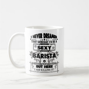 Café Taza de Barista, regalos divertidos de la taza de
