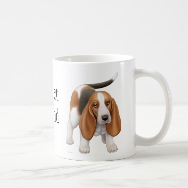 Café Taza de Basset Hound (Derecha)