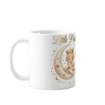 Taza de bebé de lujo Little Prince | Bebé corona l