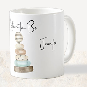 Café Taza de bebida futura mamá vintage juguete de anil