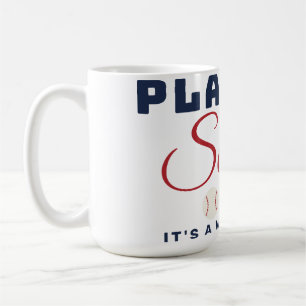 Café Taza de béisbol de temporada de playoffs